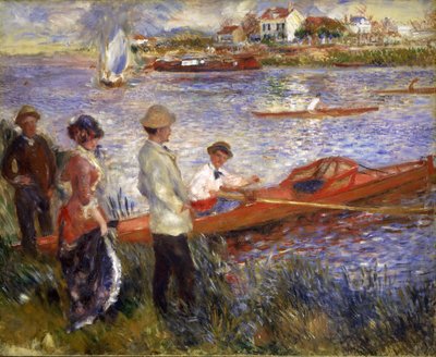 Remadores em Chatou de Pierre Auguste Renoir